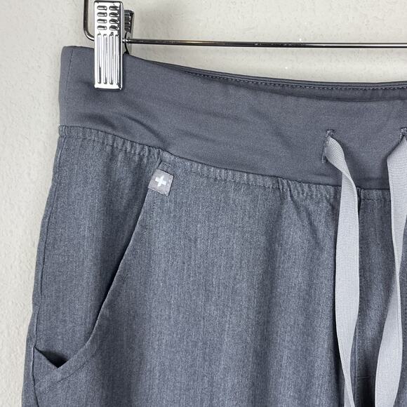 FIGS Zamora Jogger Scrub Pants S Graphite Gray Technical Collection Medical - Picture 4 of 8